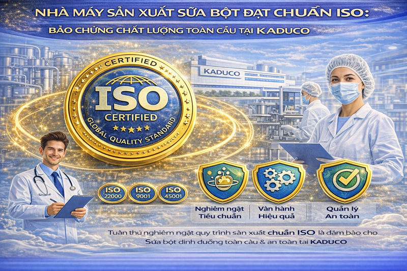 KADUCO nhà máy đạt tiêu chuẩn ISO