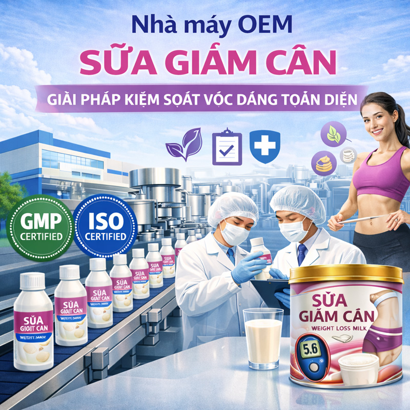 OEM Sữa Giảm Cân Trọn Gói
