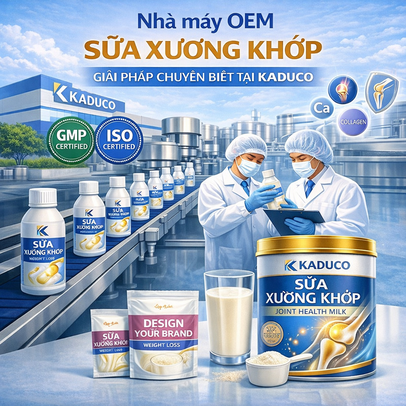 OEM sữa xương khớp trọn gói